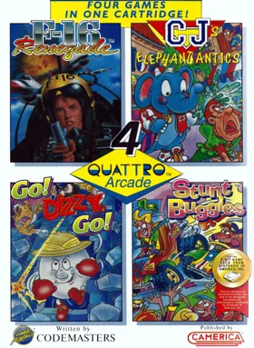 Quattro Arcade (USA) (Unl) box cover front